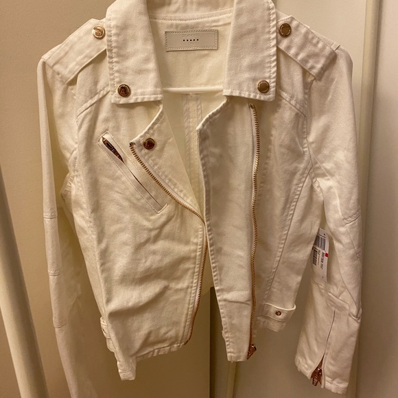 Blank NYC white motto jacket - Picture 6 of 6